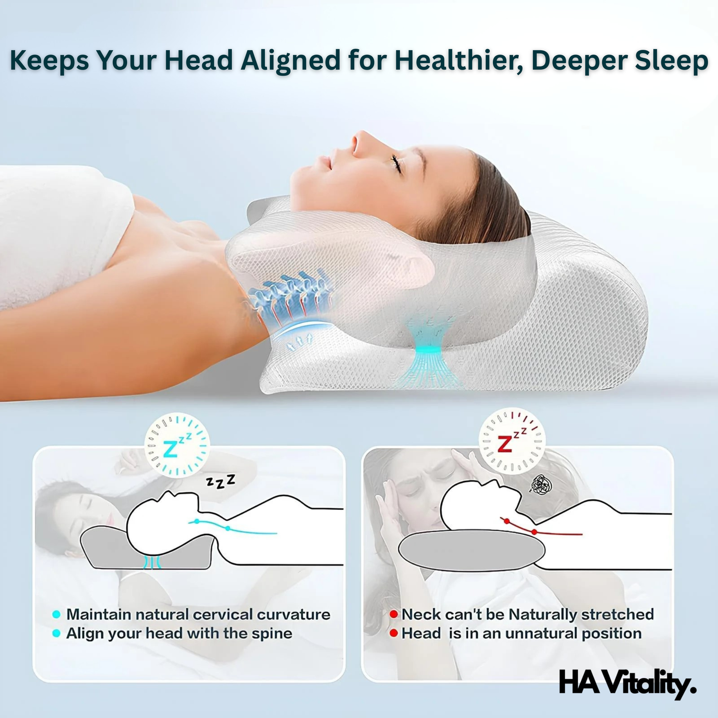 Butterfly Memory Neck Pillow