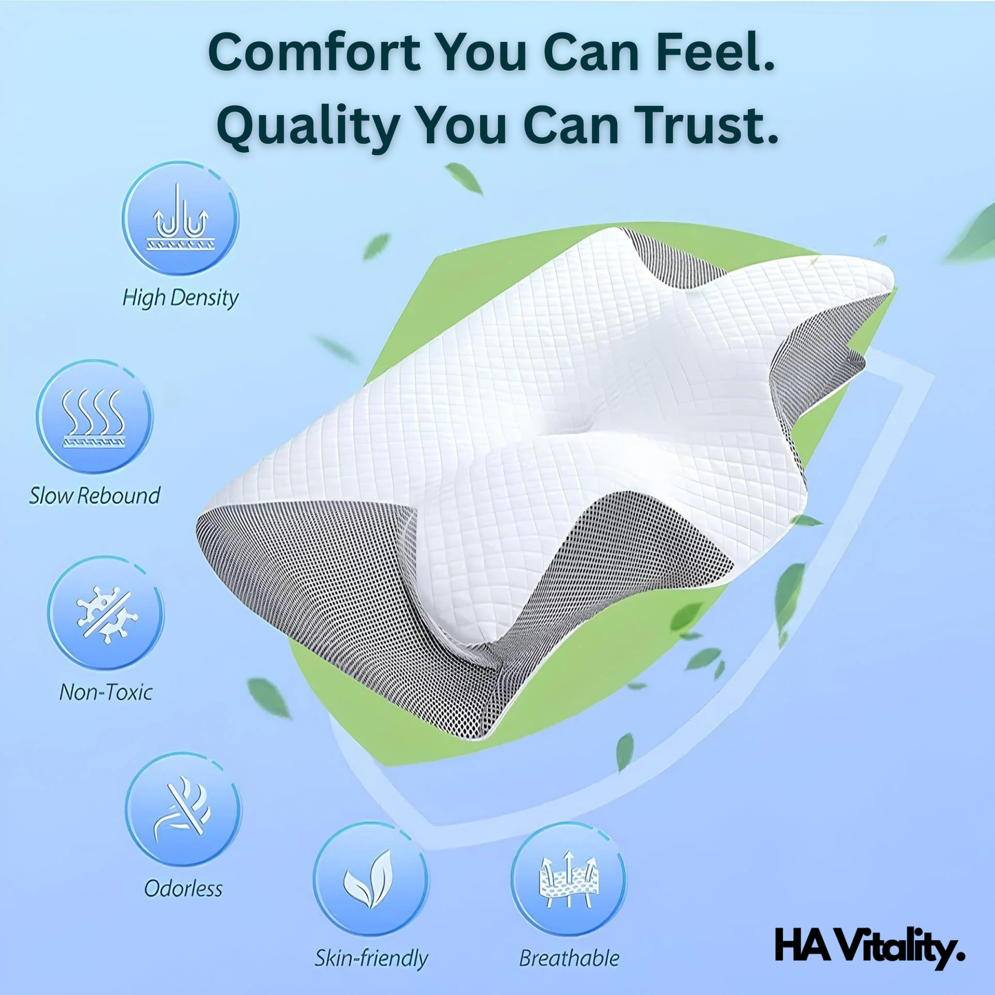 Butterfly Memory Neck Pillow