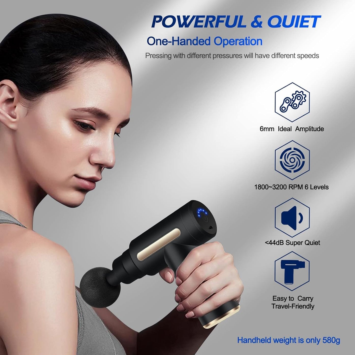 Deep Tissue Mini Massage Gun
