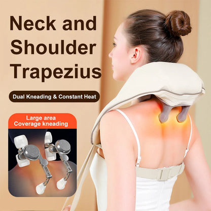 Shiatsu Wireless Neck Shoulder Massager