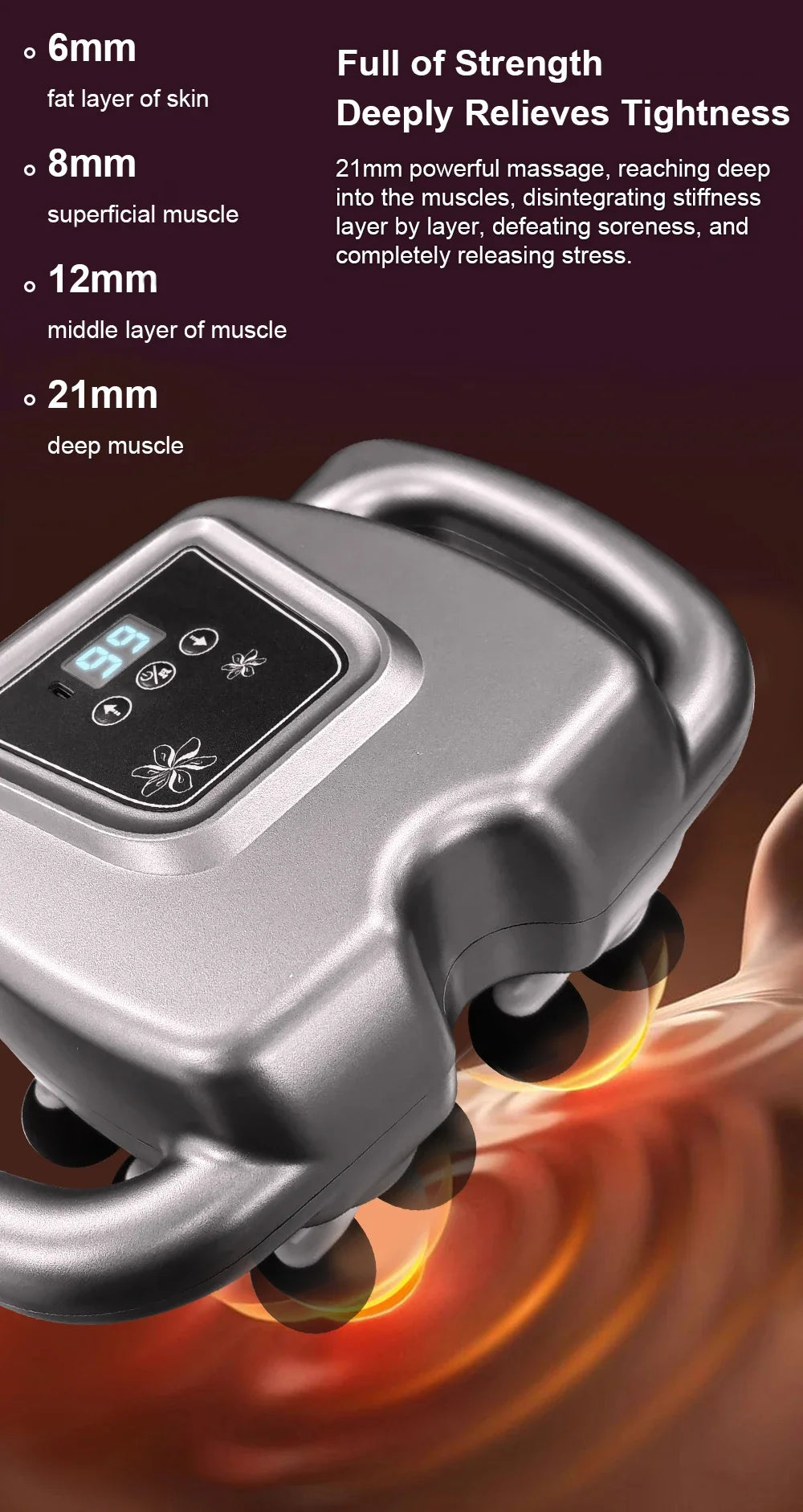 16 Head Fascia Gun Pro Massager